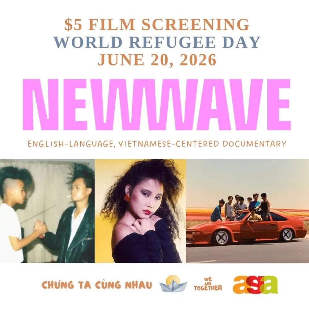$5 World Refugee Day (June 20, 2026) Film Screening: New Wave Documentary