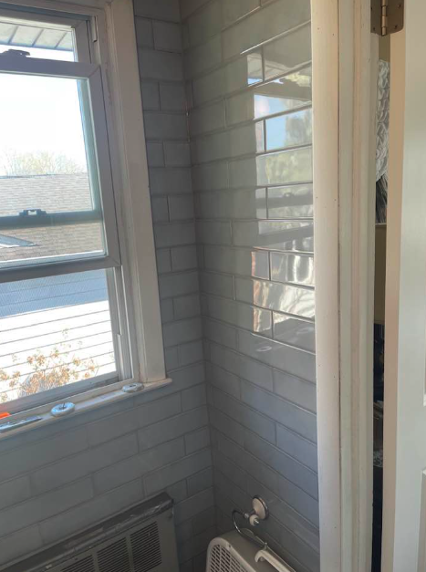 Bathroom wall Tile Installation