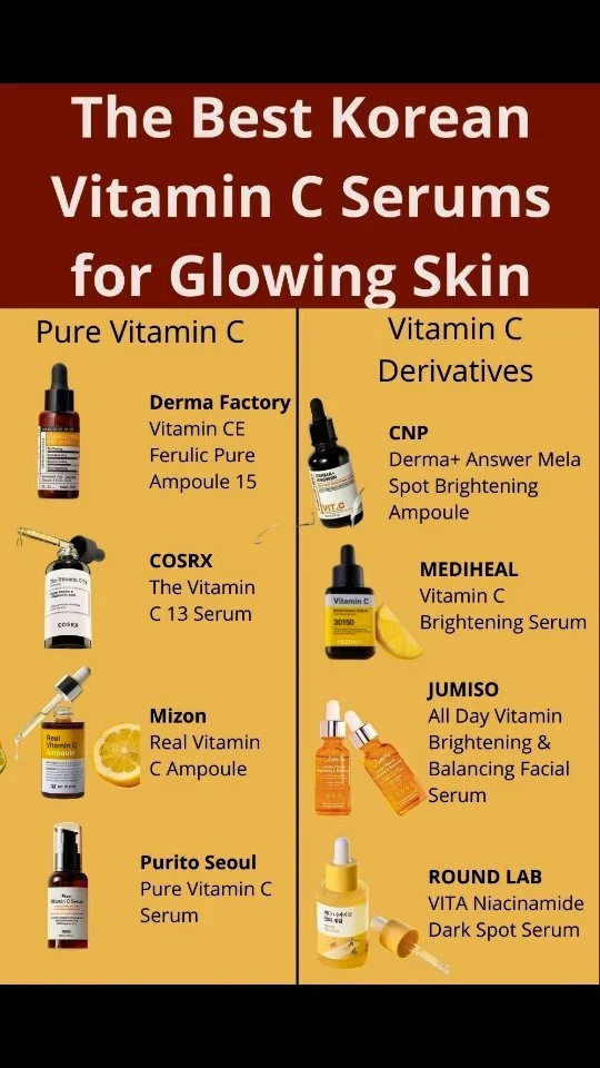 π Best Korean Vitamin C Serums π
Pure Vitamin C vs. derivatives — which one should you choose? π§ In this reel, discover the top Korean serums to brighten, smooth, and even out your skin tone.
β¨ Explore the full guide on koreanskincarecoach.