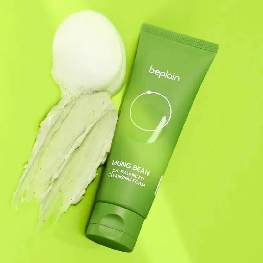 beplain Mung Bean pH-Balanced Cleansing Foam