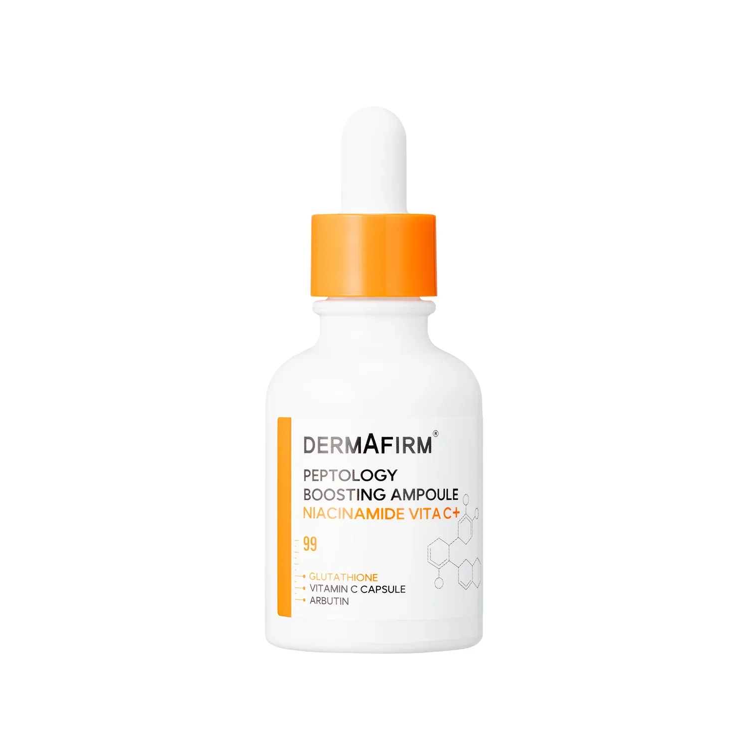 DERMAFIRM Peptology Boosting Ampoule Niacinamide Vita+