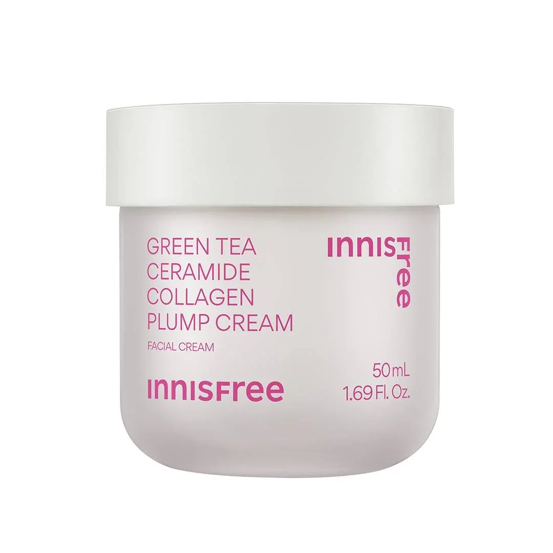 Innisfree Green Tea Ceramide Collagen Plump Cream