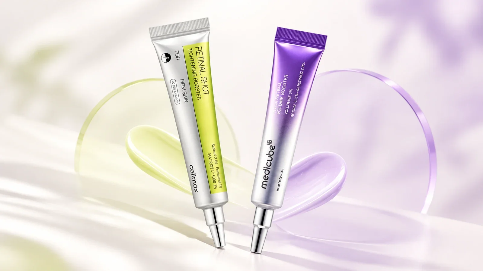 Medicube vs. Celimax Retinal Booster