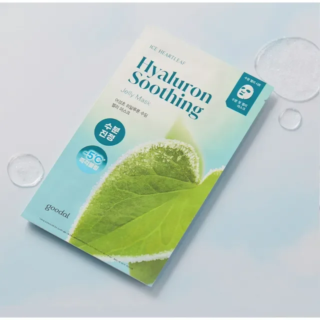 Goodal Heartleaf Hyaluron Soothing Jelly Mask Sheet