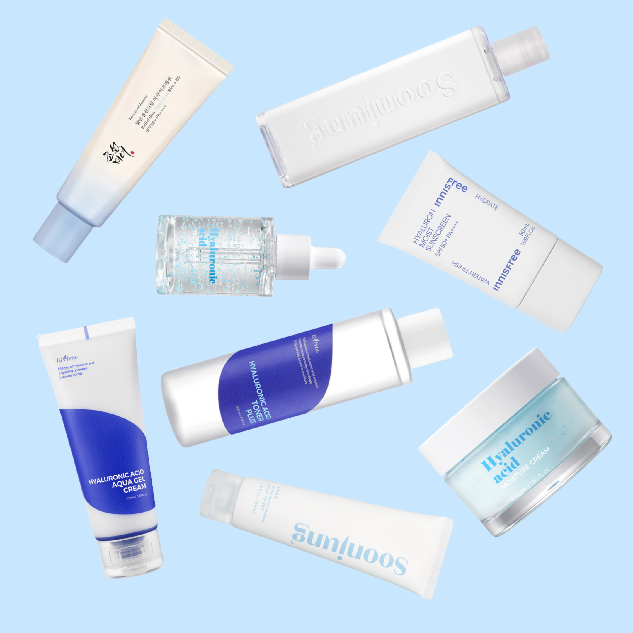 blue in kbeauty