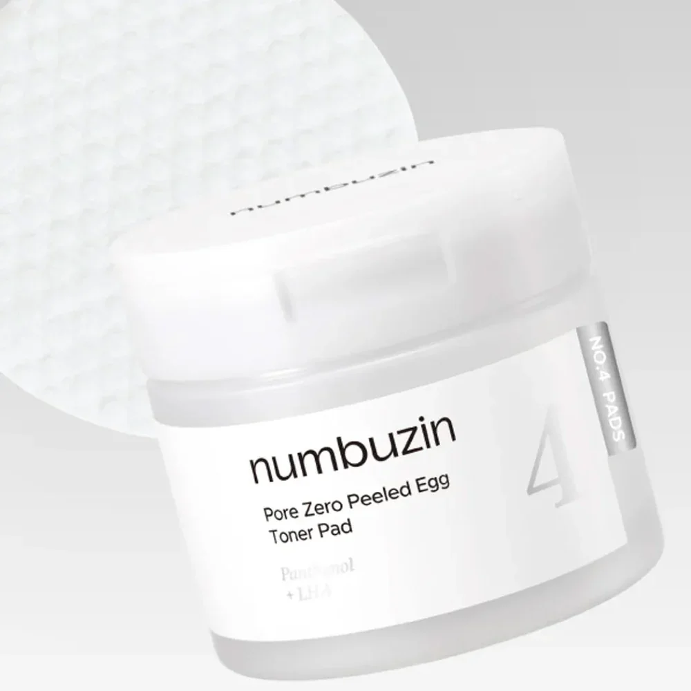 Numbuzin No.4 Pore Zero Peeled Egg Toner Pad