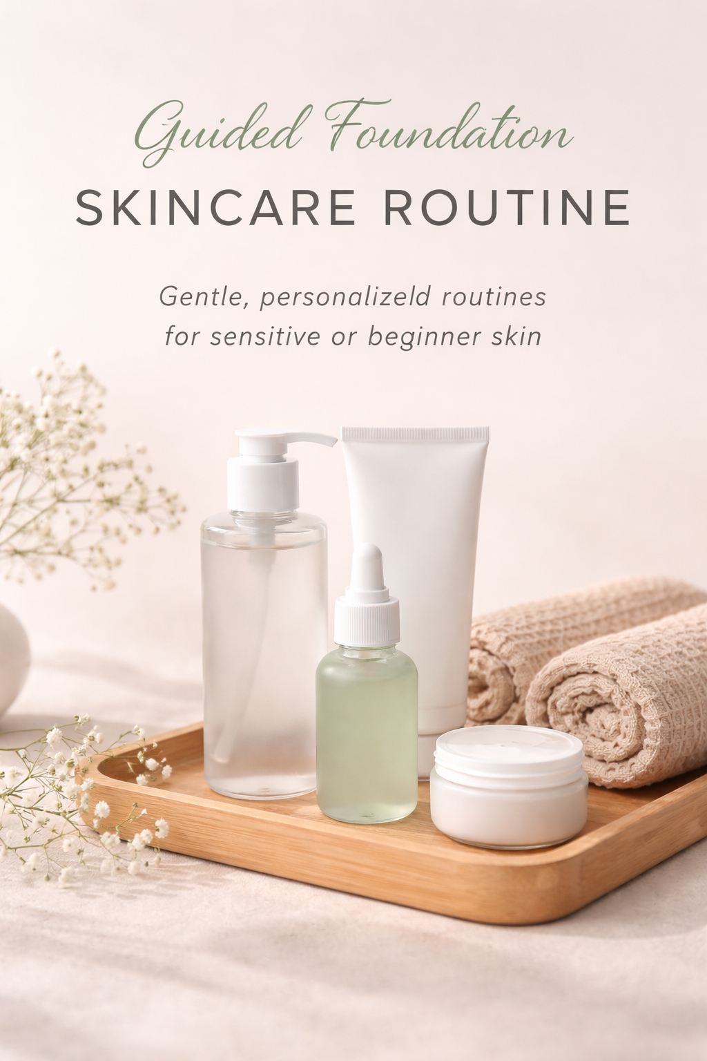 Guided Foundation Korean Skincare Routine (Beginner & sensitive-skin friendly)