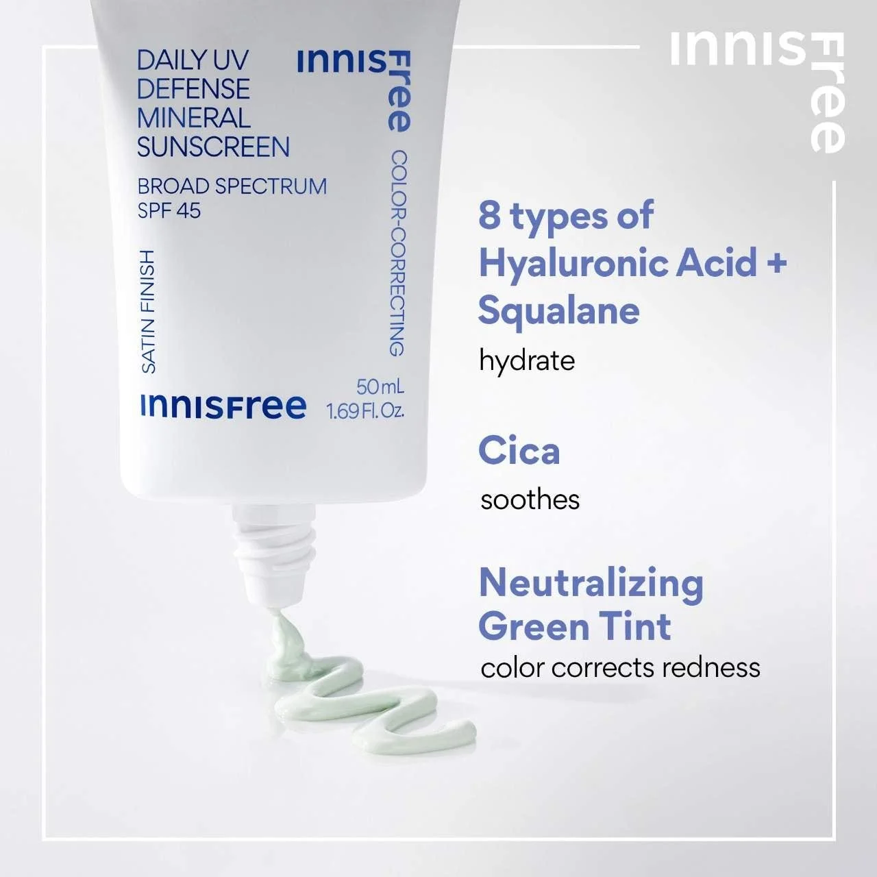 Innisfree Daily UV Defense Mineral Sunscreen SPF 45