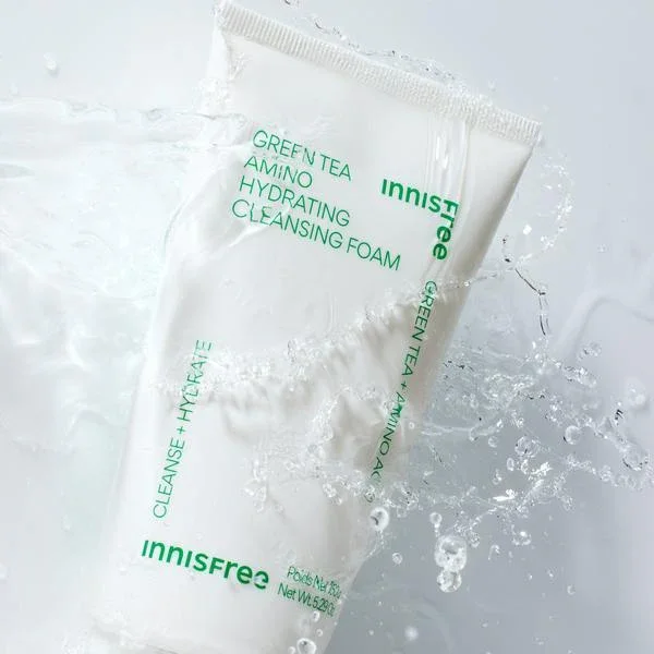 Innisfree Green Tea Amino Hydrating Cleansing Foam