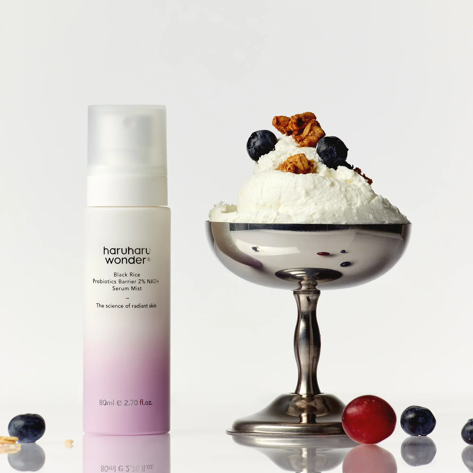 Haruharu Wonder Black Rice Probiotics Barrier 2% NAD+ Serum Mist
