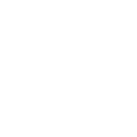 White downward trending arrow above stacked blocks