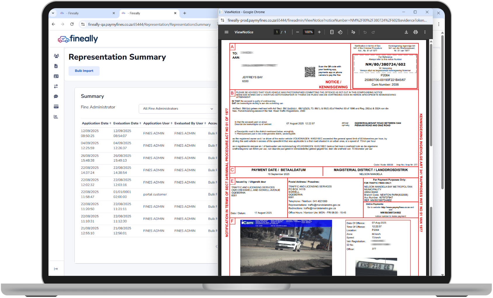 Computer screen displaying a dashboard for protocol feasibility scenario settings. The page includes options to create new scenarios, setting details for a baseline study scenario, inclusion and exclusion criteria, and multiple dropdown menus and buttons.