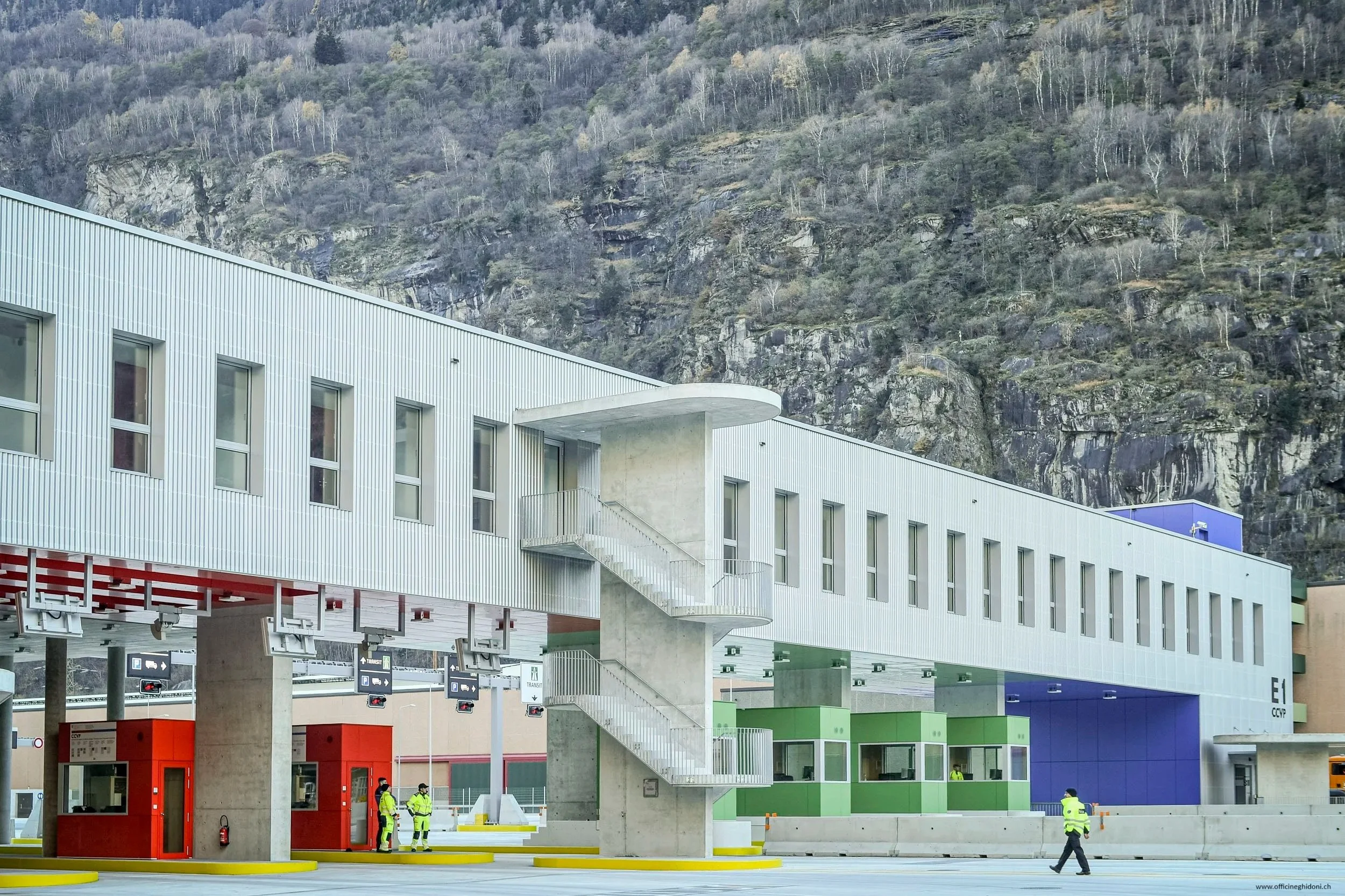 Centro Controllo Veicoli Pesanti (CCVP) - Giornico