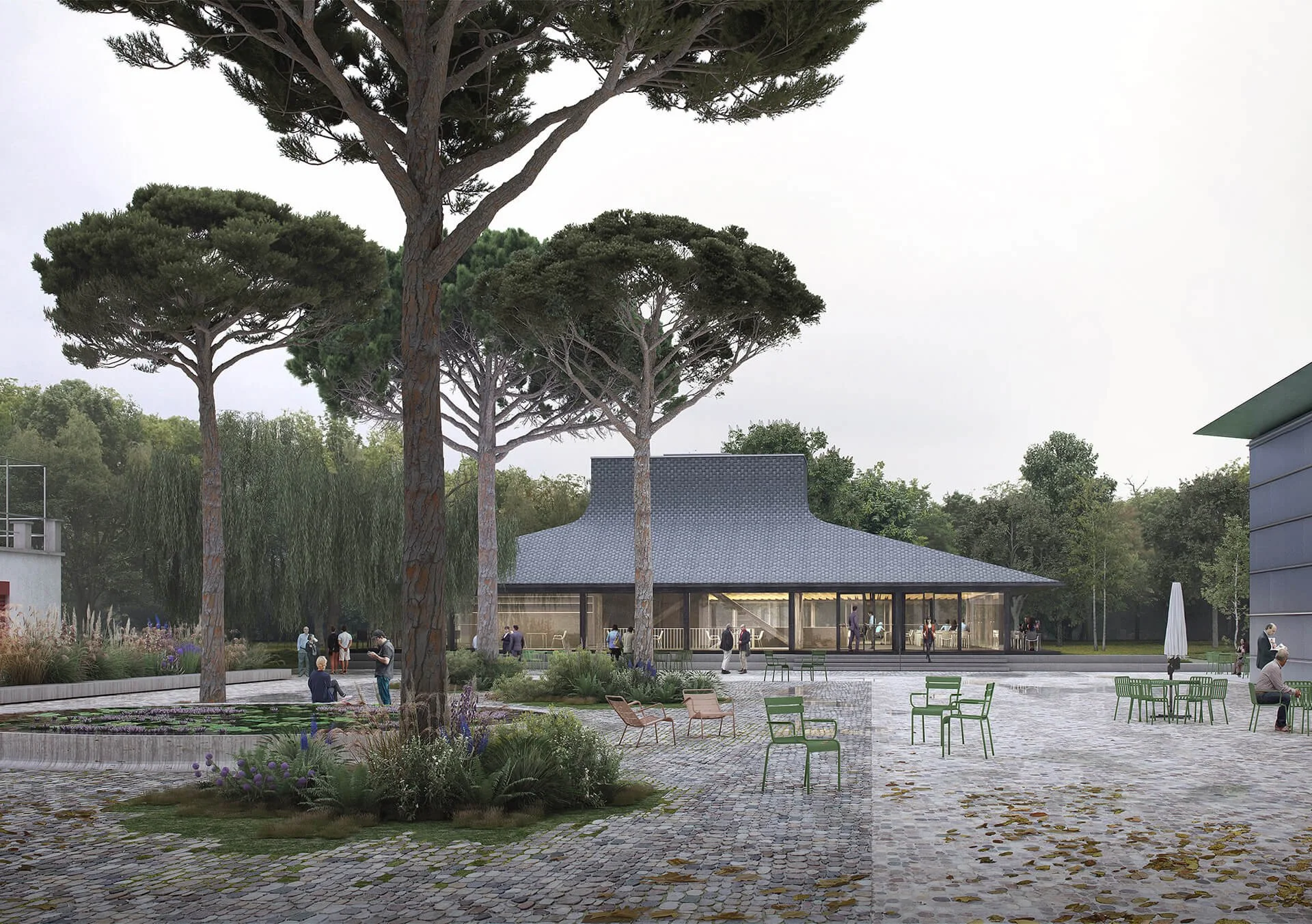 Nuova Mensa e Piazza - OSC Mendrisio