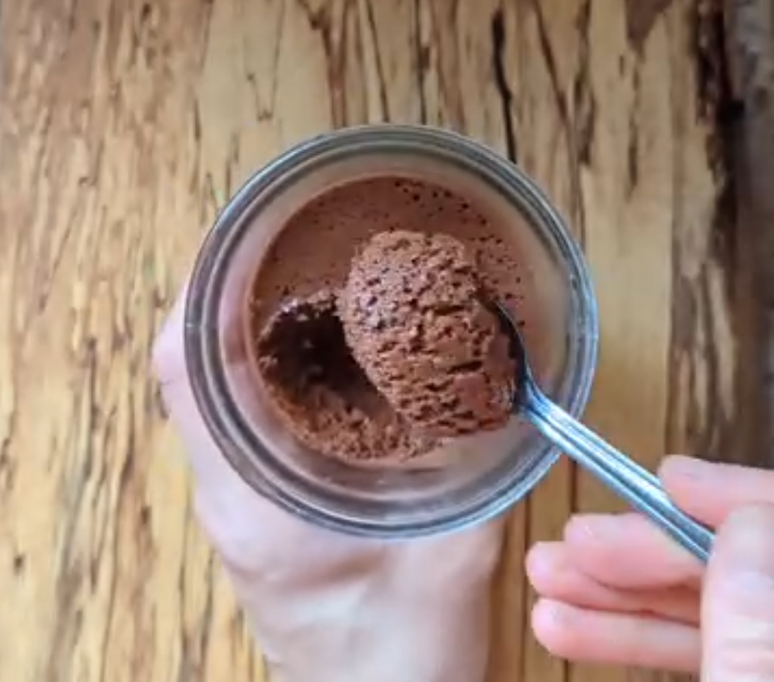 Dark chocolate mousse 🍫🍫