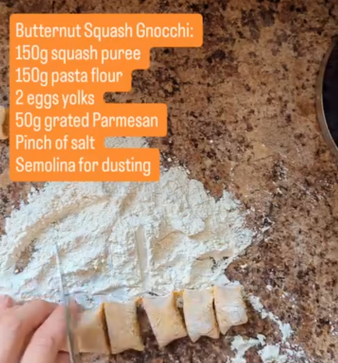 Butternut Squash Gnocchi