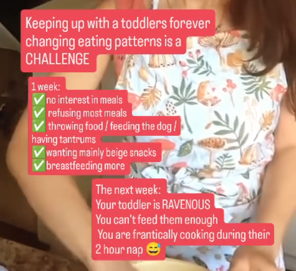Toddler eating patterns: why variation is completely normal