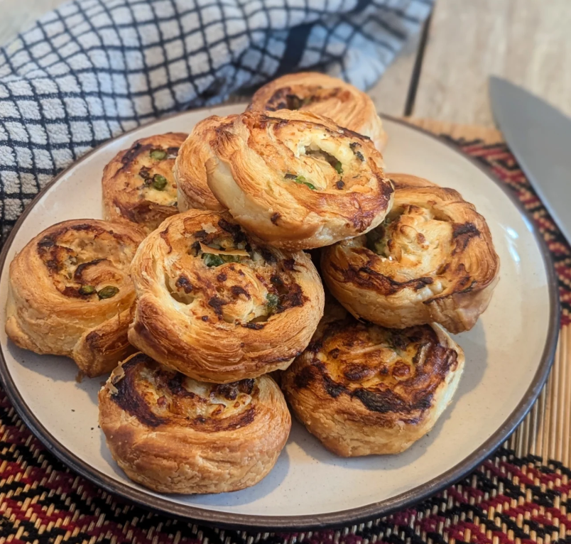 Salmon and Pea Swirls 🐟🐟