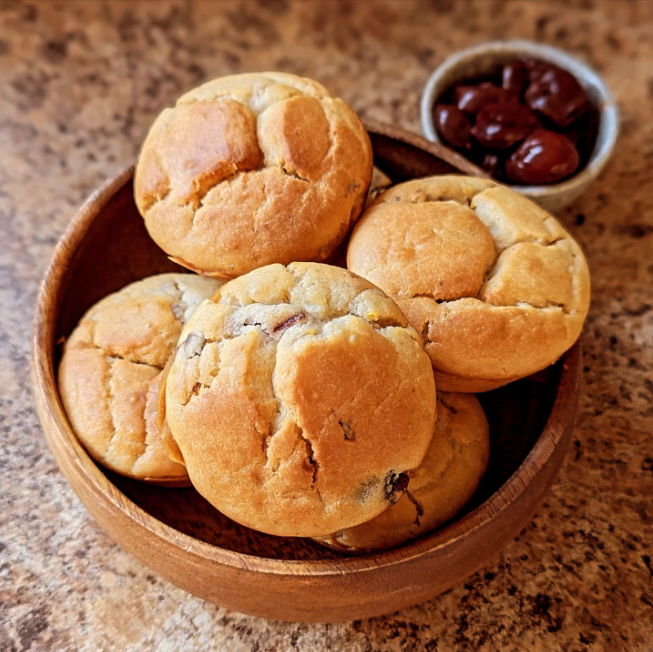 Dairy and egg free cherry cakes 🍒 🍒