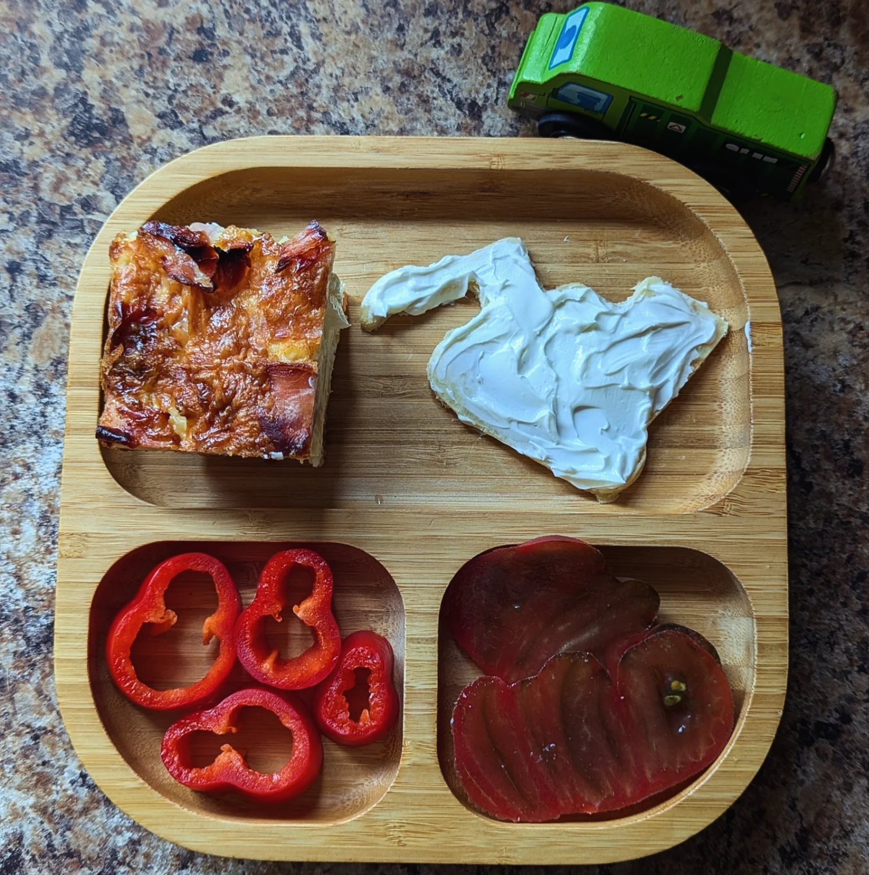 Ham and Roasted Veg Frittata