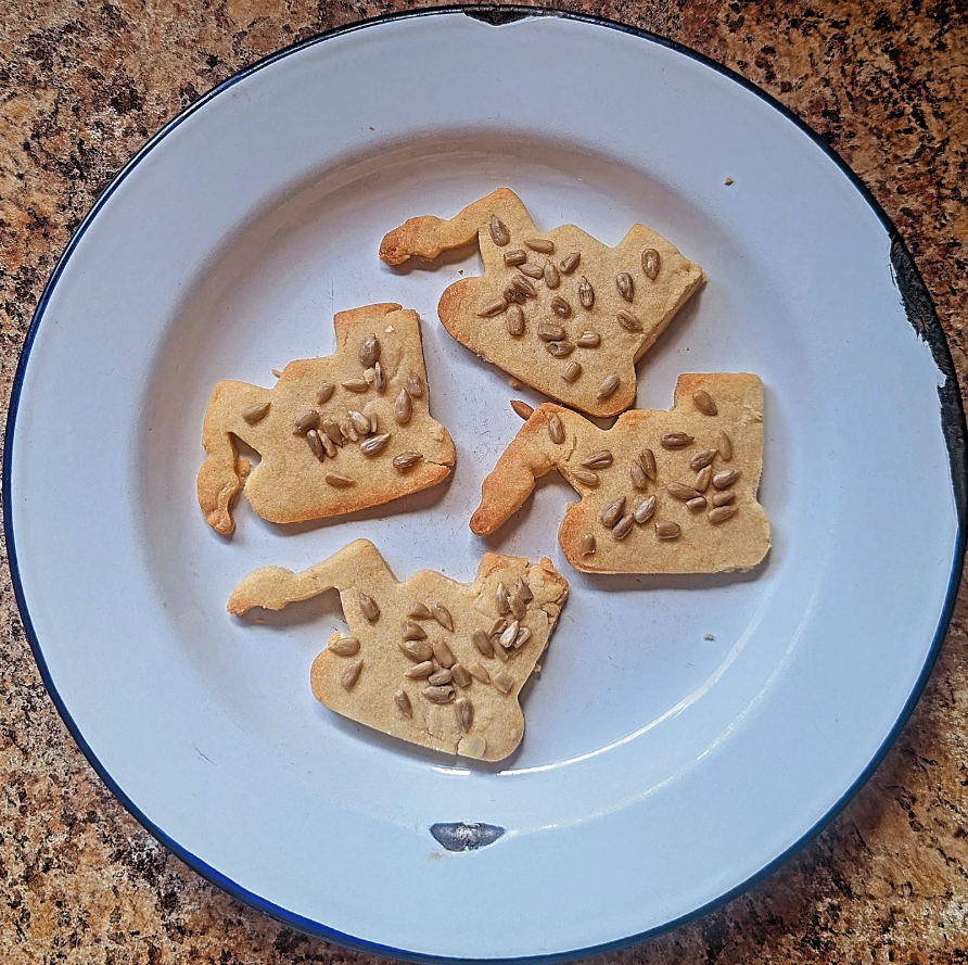 Sunflower Seed Digger Shortbread 😍