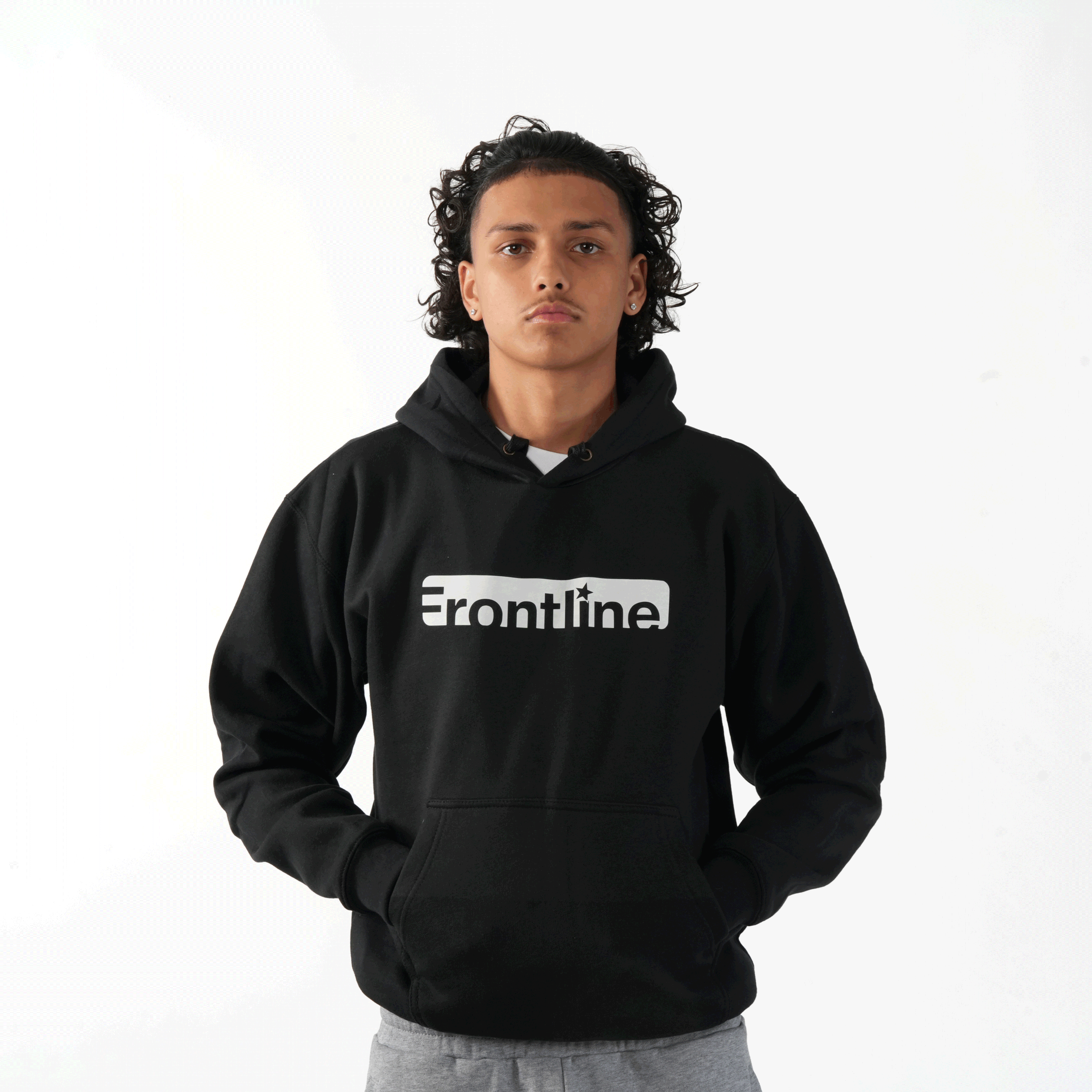 Cut off hoodie