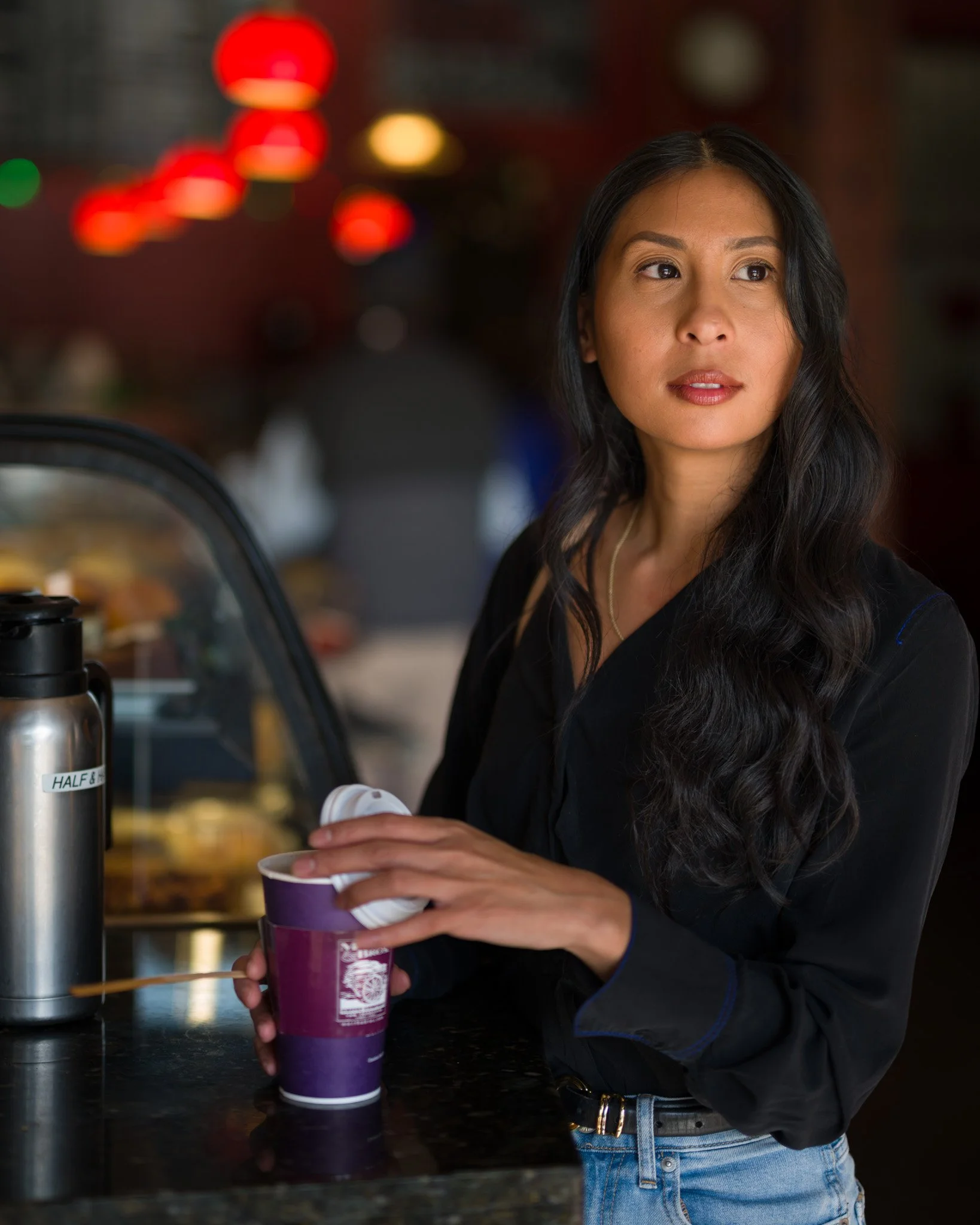 Nhina, Martha & Brothers Coffee Company, Noe Valley