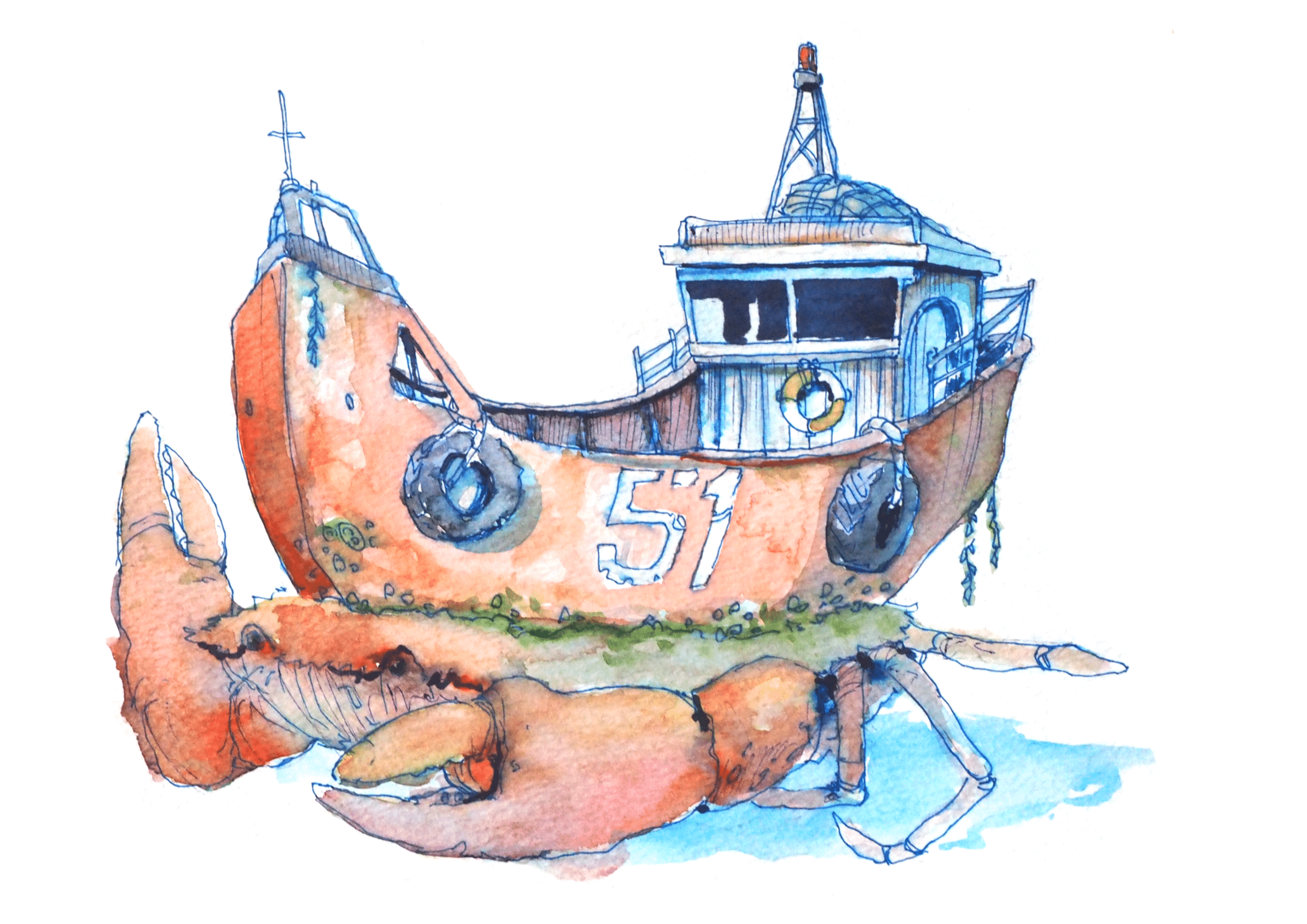 Ship-Headed Giant Crab