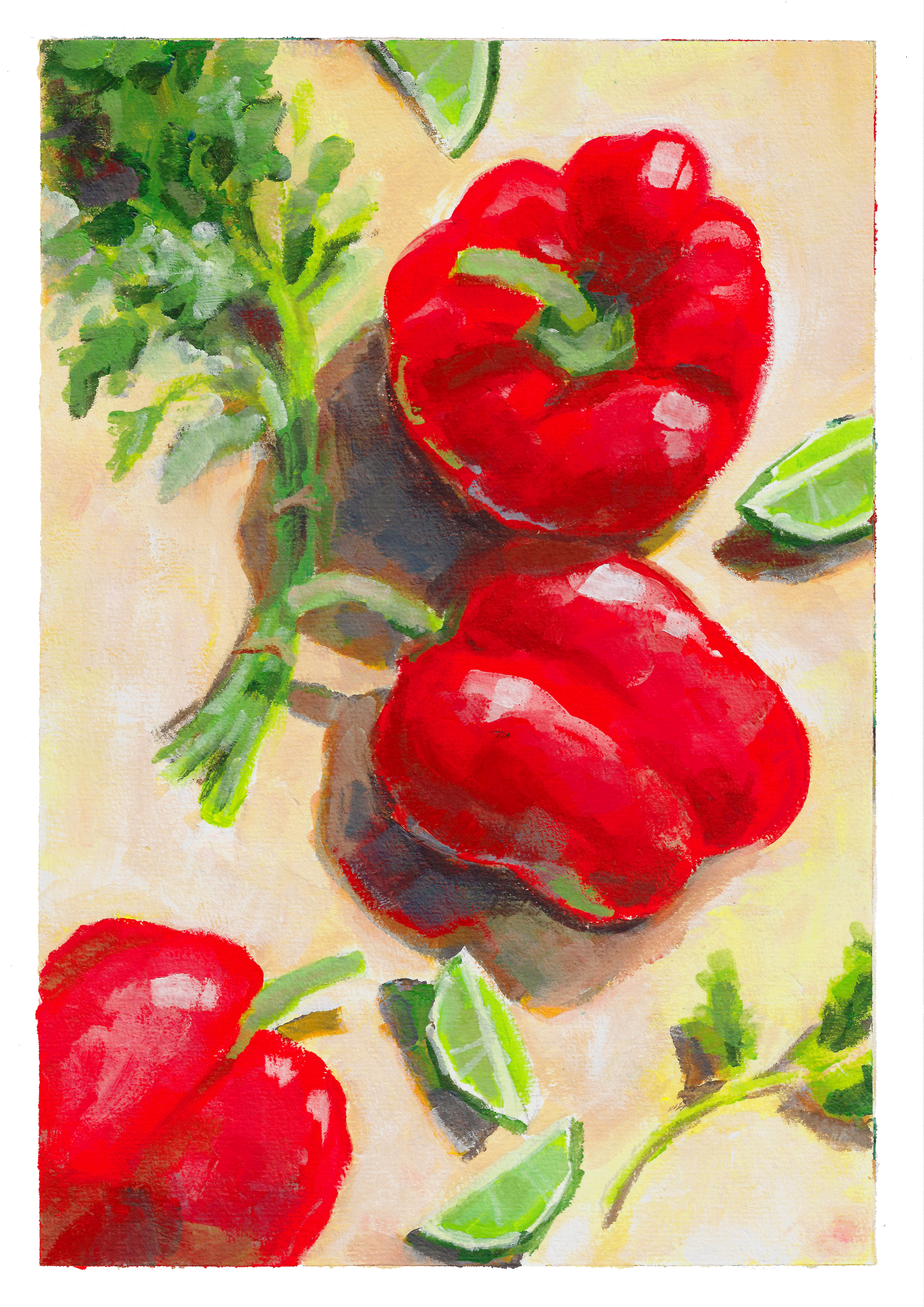 Capsicum Acrylic Print