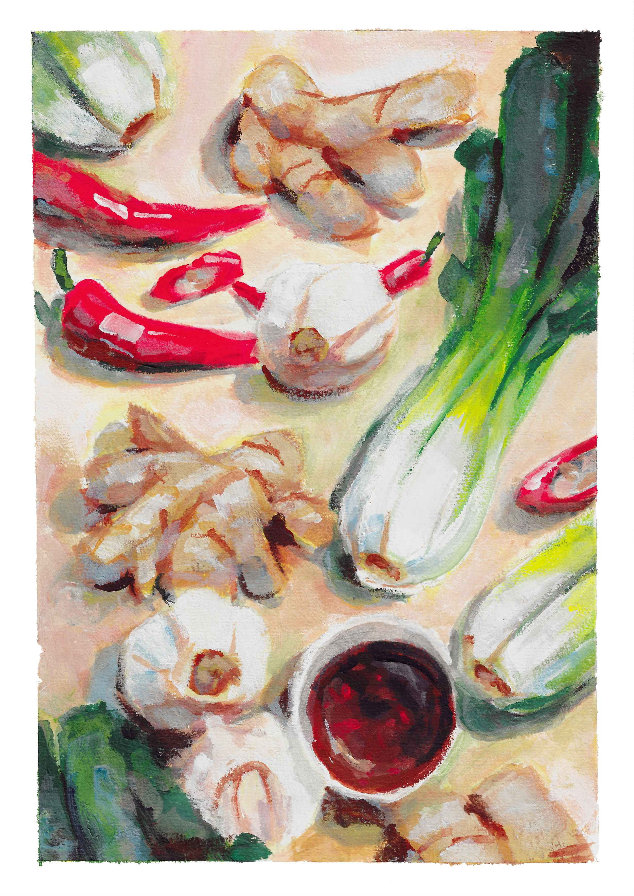 Bok Choy Acrylic Print