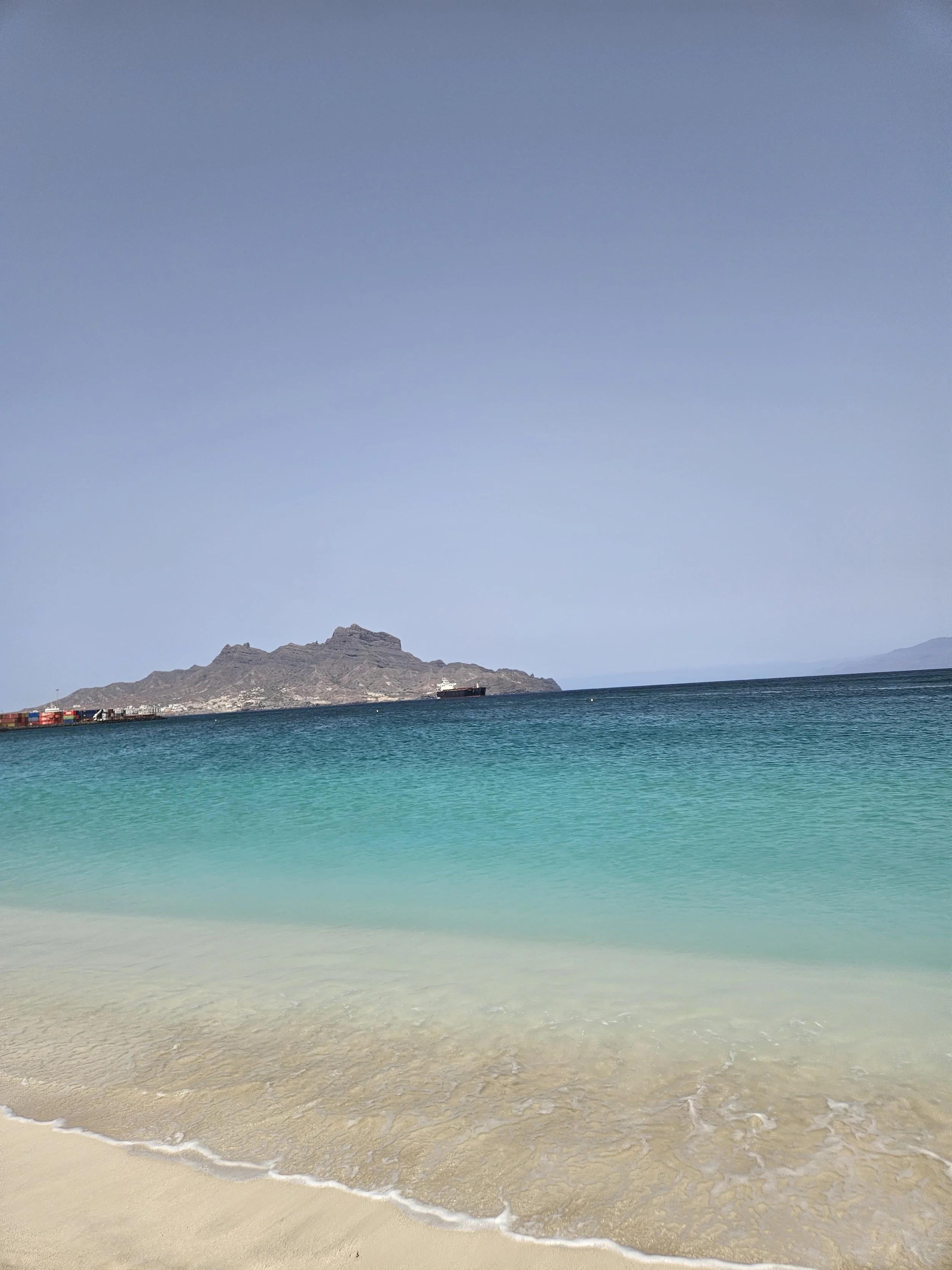 Strand ved Mindelo på São Vicente (Kap Verde)