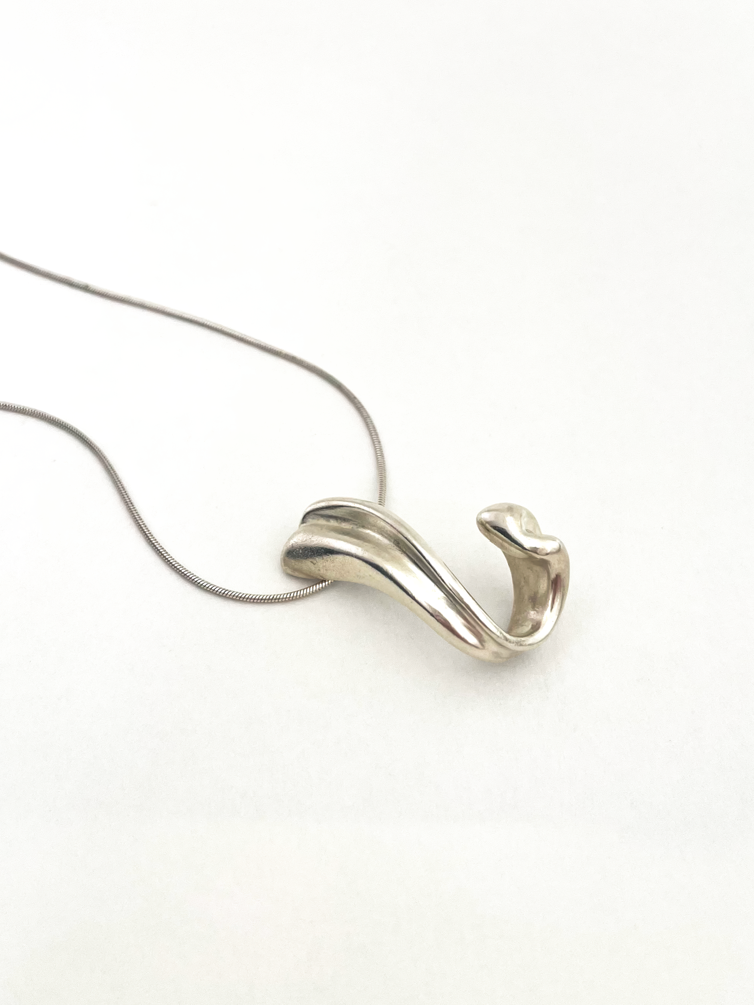 Tide Pendant Necklace | Sterling Silver