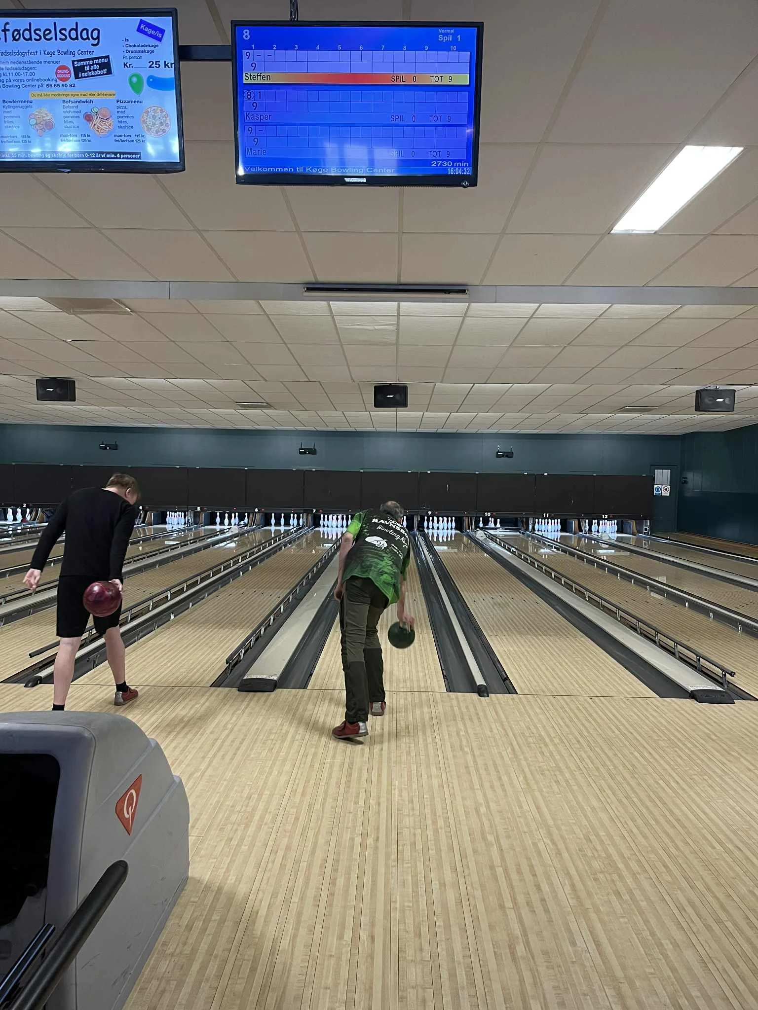 Elsker at bowle i Køge Bowlingcenter