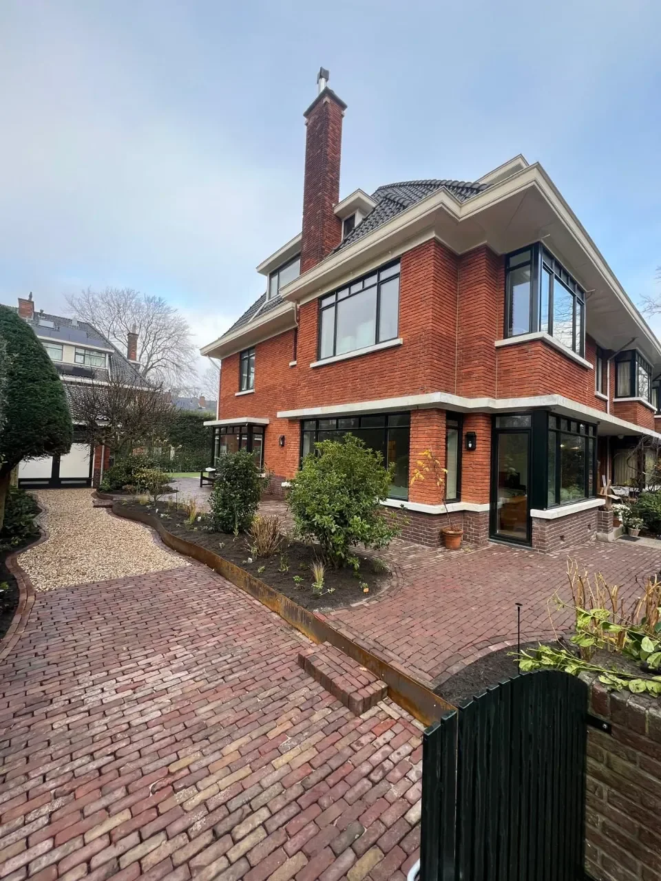 Tuinaanleg bij statige woning in Den Haag Benoordenhout