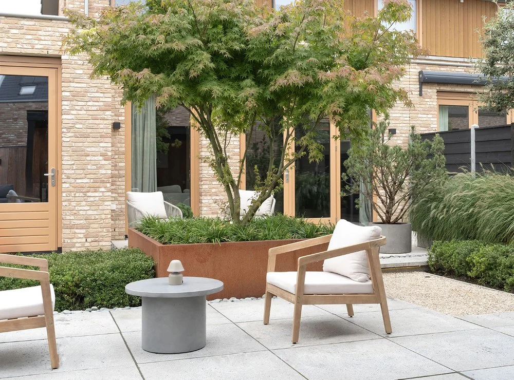 Strakke tuin in Dordrecht