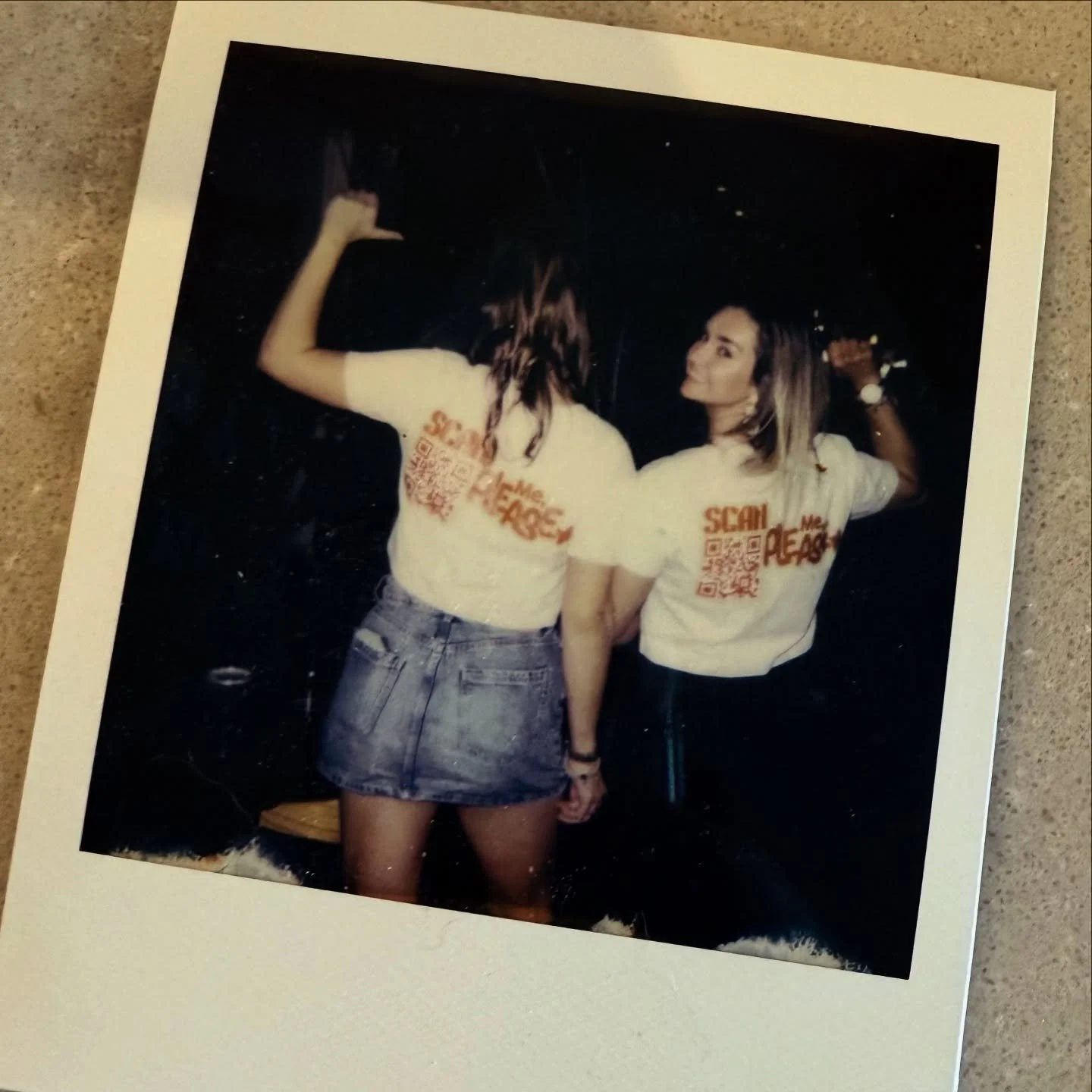 Besties supporting besties 👯&zwj;♀️ the ultimate love language 💕

Nothing hits harder than showing up for the women who show up for you. 
Whether it&rsquo;s hyping each other up, sharing dreams, or proudly wearing the tee that says &ldquo;Scan Me, 