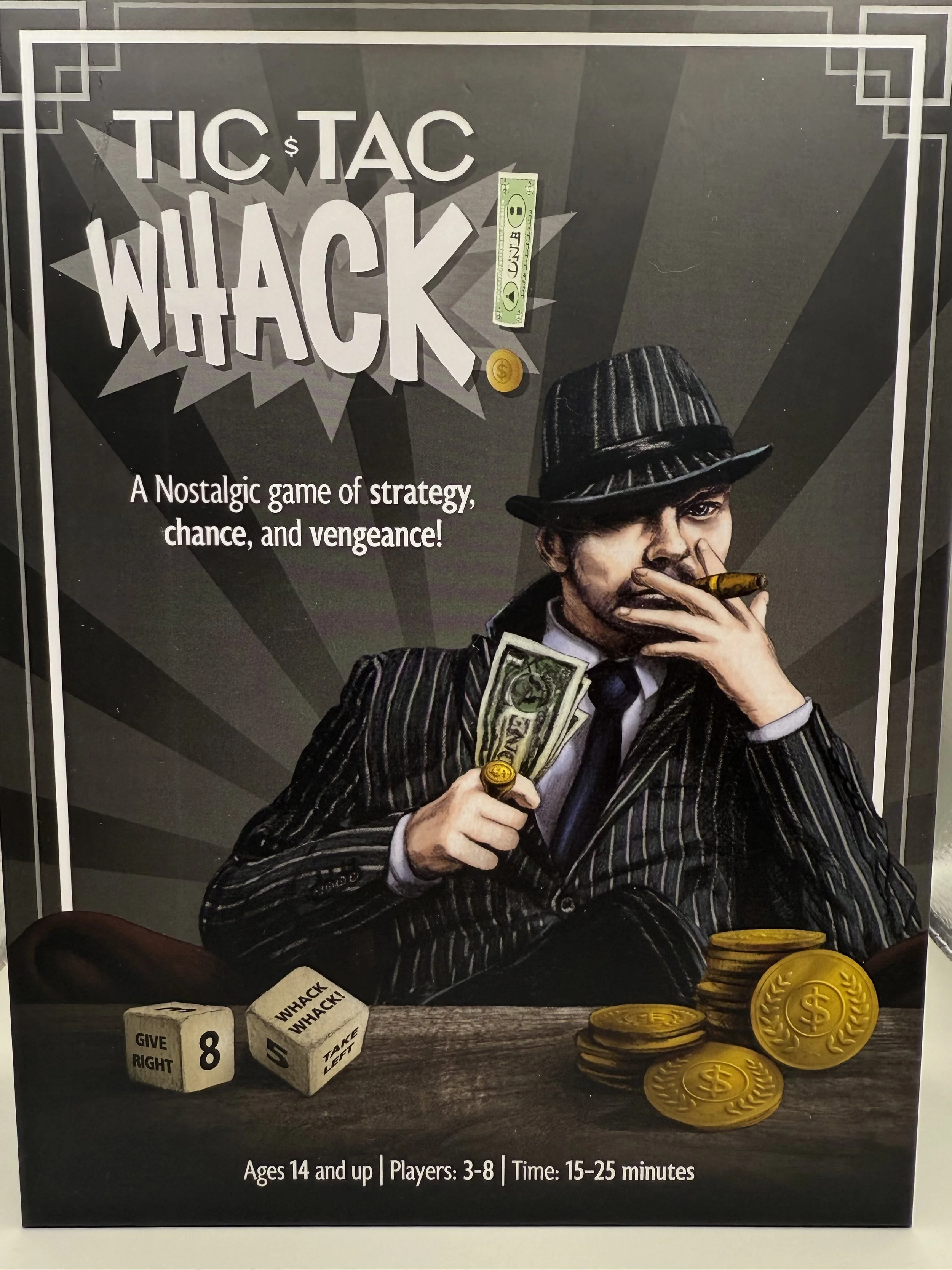 Tic Tac Whack Board Game