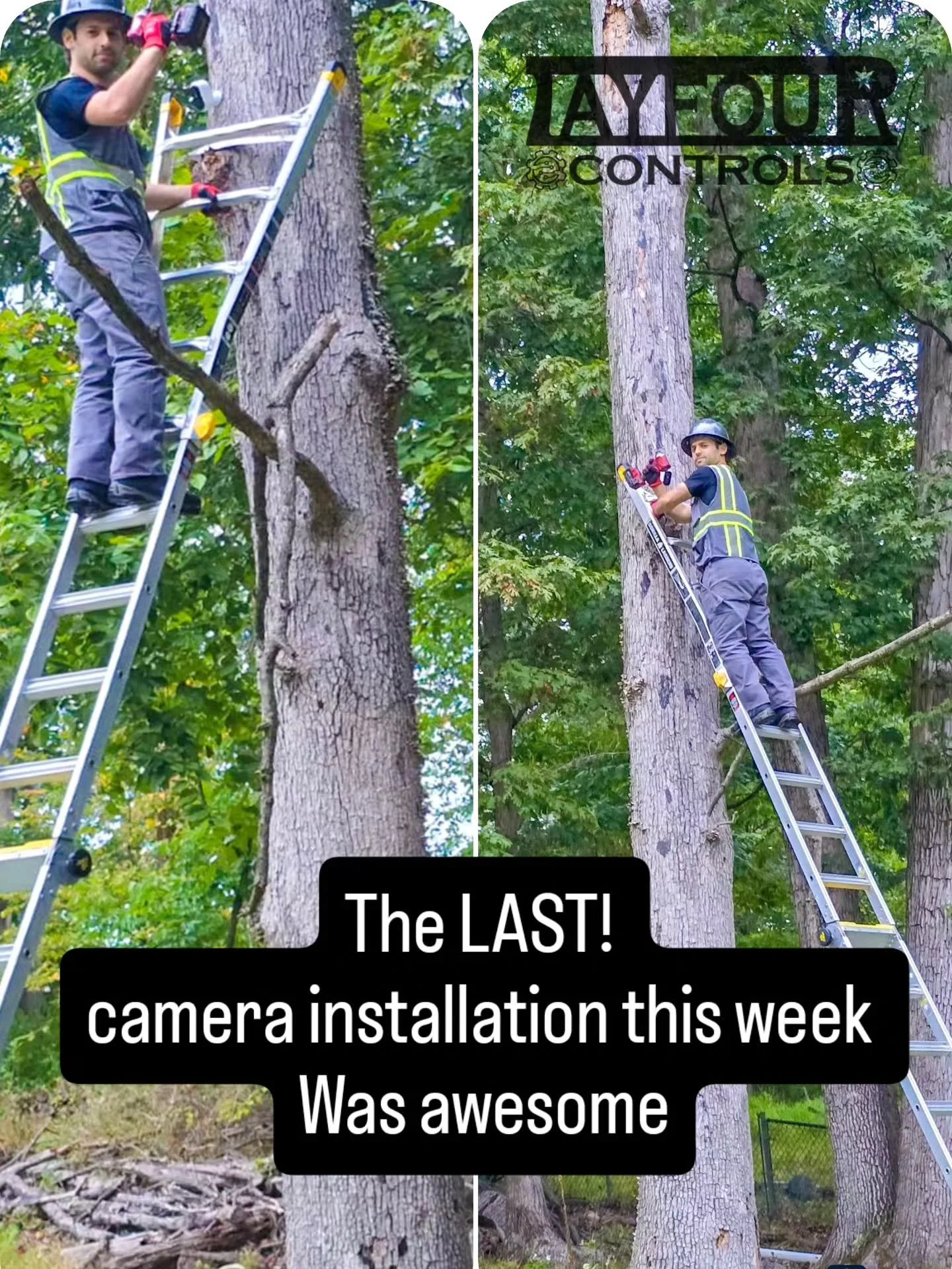 We can install yours as well😎

#arlo camera installation 
..
#tayfourcontrols #installation #milwaukee #tools