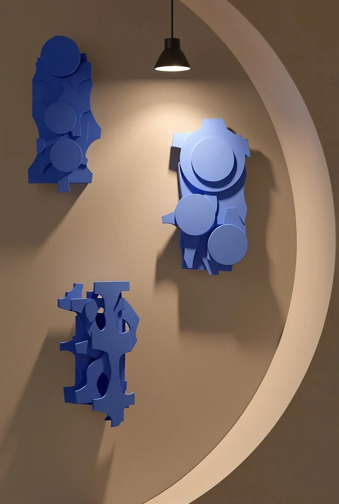 Art gallery with circular openings on walls-Spot Light.jpg