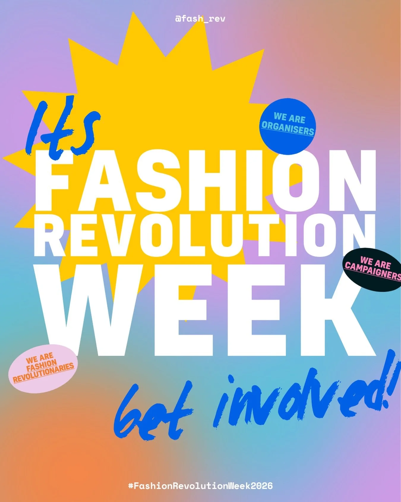 It&rsquo;s Fashion Revolution Week and there&rsquo;s lots of events in London to meet others and mend, swap and love your clothes.

👉 Visit the @fash_rev site to view the programme.

#FashionRevolutionWeek