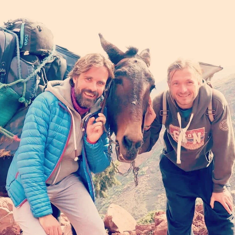 This is taken last autumn in Atlas, we named it 3 donkeys :) Left side Joonas, right Eerik and in the middle our teacher of the wonderous simplicty of life - the Donkey.