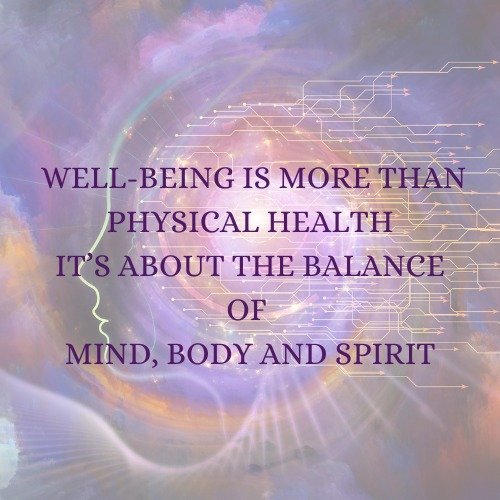 Wellbeing refers to a holistic state of health, happiness, and fulfilment. It goes beyond being free from illness and emphasises thriving in body, mind, and spirit. Wellbeing involves how you feel daily, how you cope with challenges, and how you main