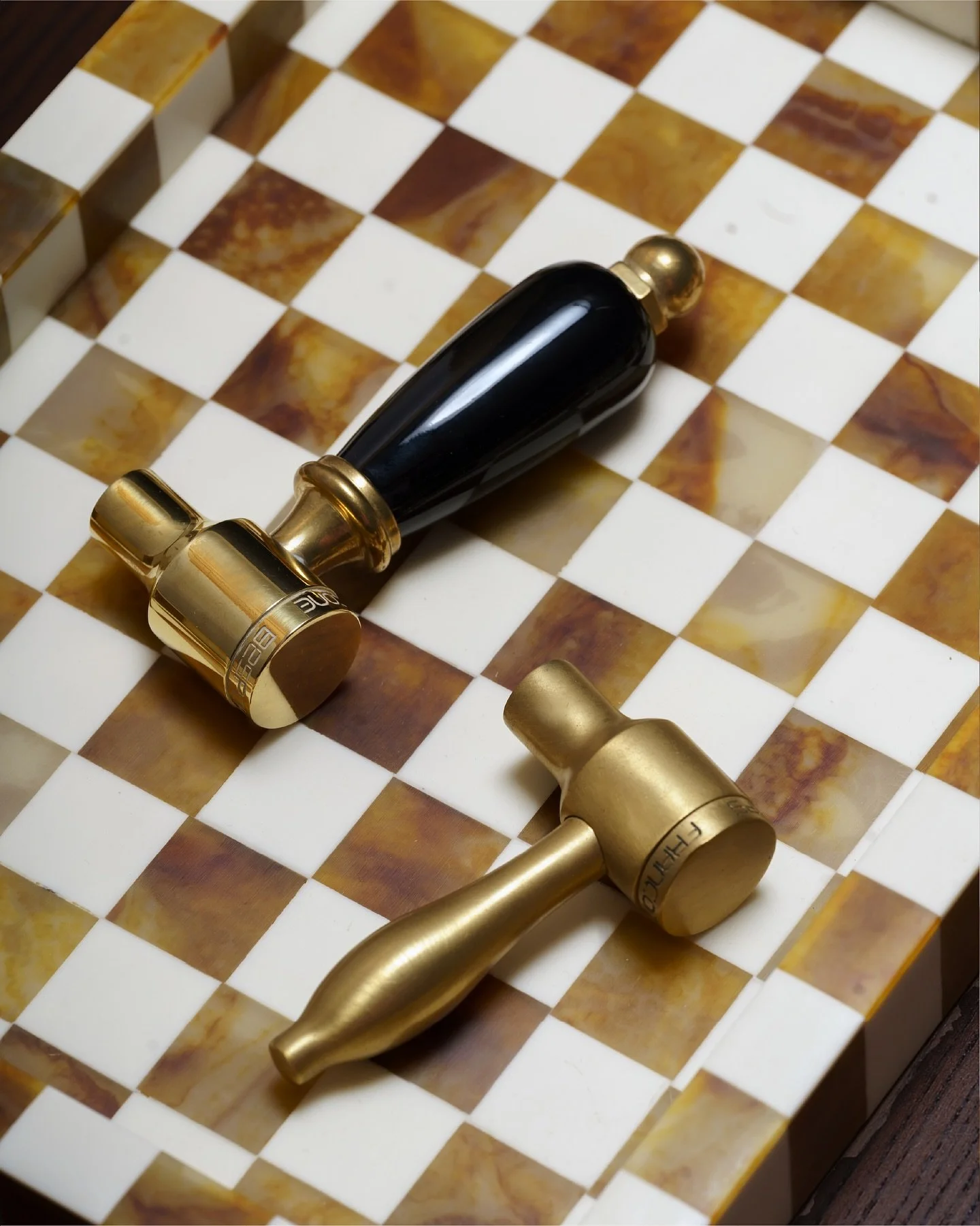 Ceramic handles might feel similar to our droplet designs at first glance, but the feel is entirely different. While droplet handles are crafted from solid brass and bring a weighty, tactile feel, ceramic handles add smoothness and contrast. Their co