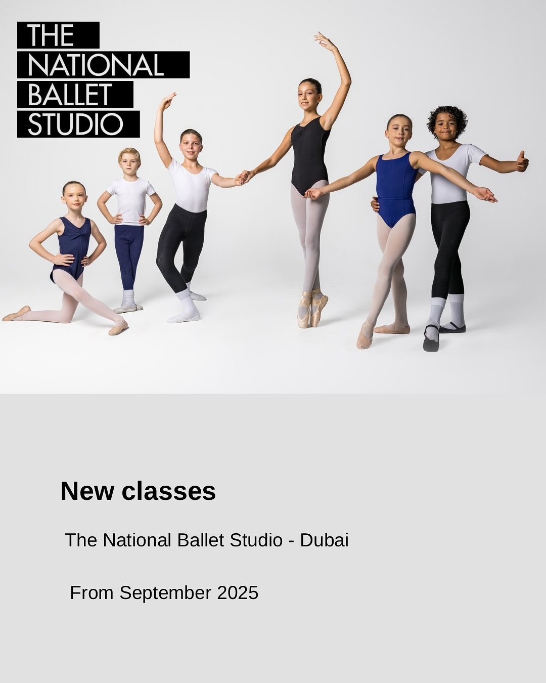 🎓 Check out our 2025-2026 class timetable 
🩰 View our full timetable in the link in bio.
📍 The National Ballet Studio Dubai
✅ First class = free trial!
📩 DM to book