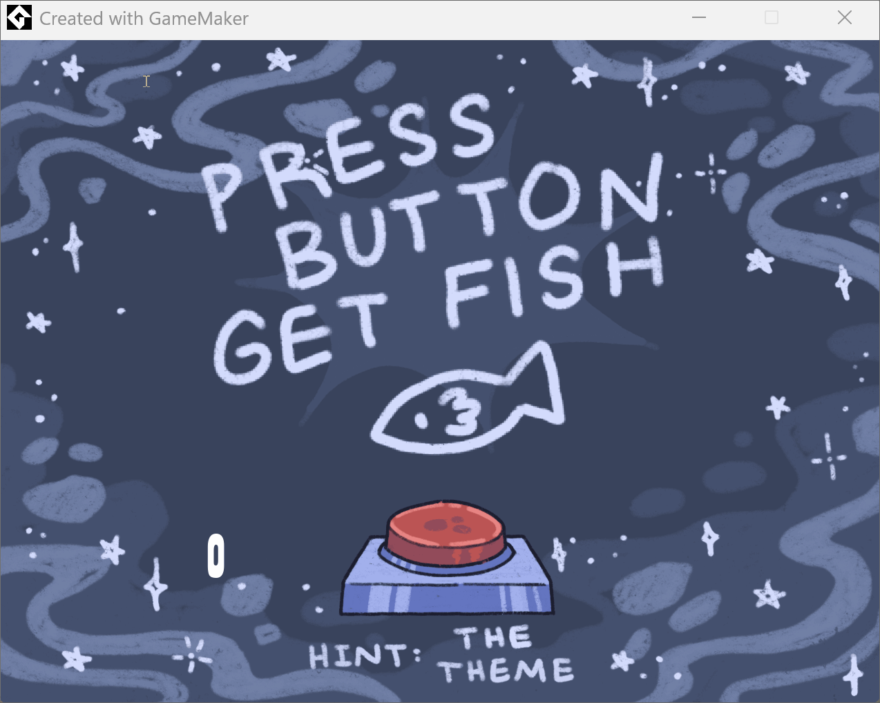 PRESS BUTTON GET FISH: The result of a very chaotic 24-hour Game Jam