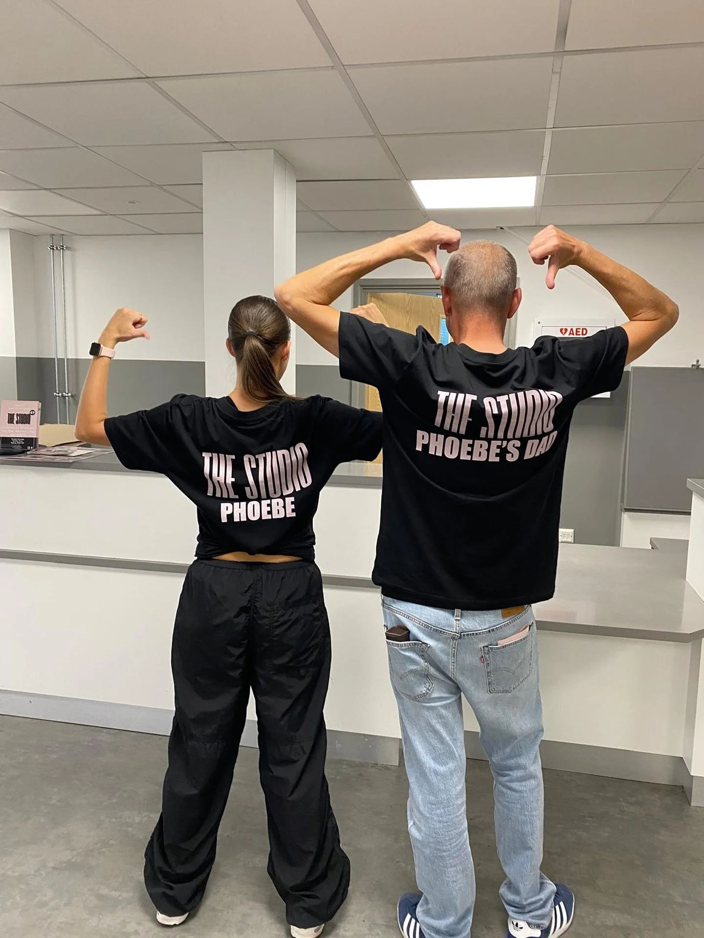 Iconic tbh xo 🩷💙

#dadanddaughter #iconicduo #adultdanceclasses #woking #addlestone #danceschool #thestudio #showcase #merch