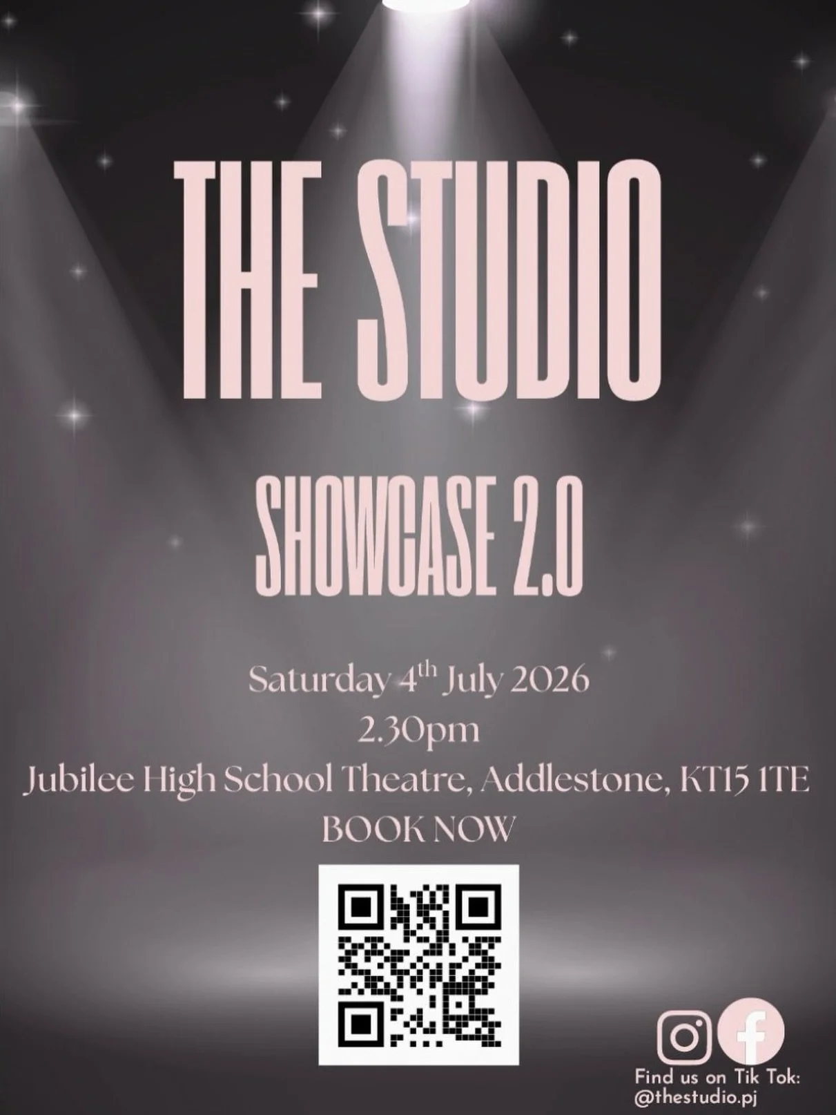 We&rsquo;re back for round two&hellip; everything you loved last year&hellip; just turned all the way up ✨

The Studio 2.0 tickets are now LIVE 🎟️ book via the link in our bio/ below or scan the QR code!
 Level Up🩷💜🖤

https://www.eventbrite.co.uk