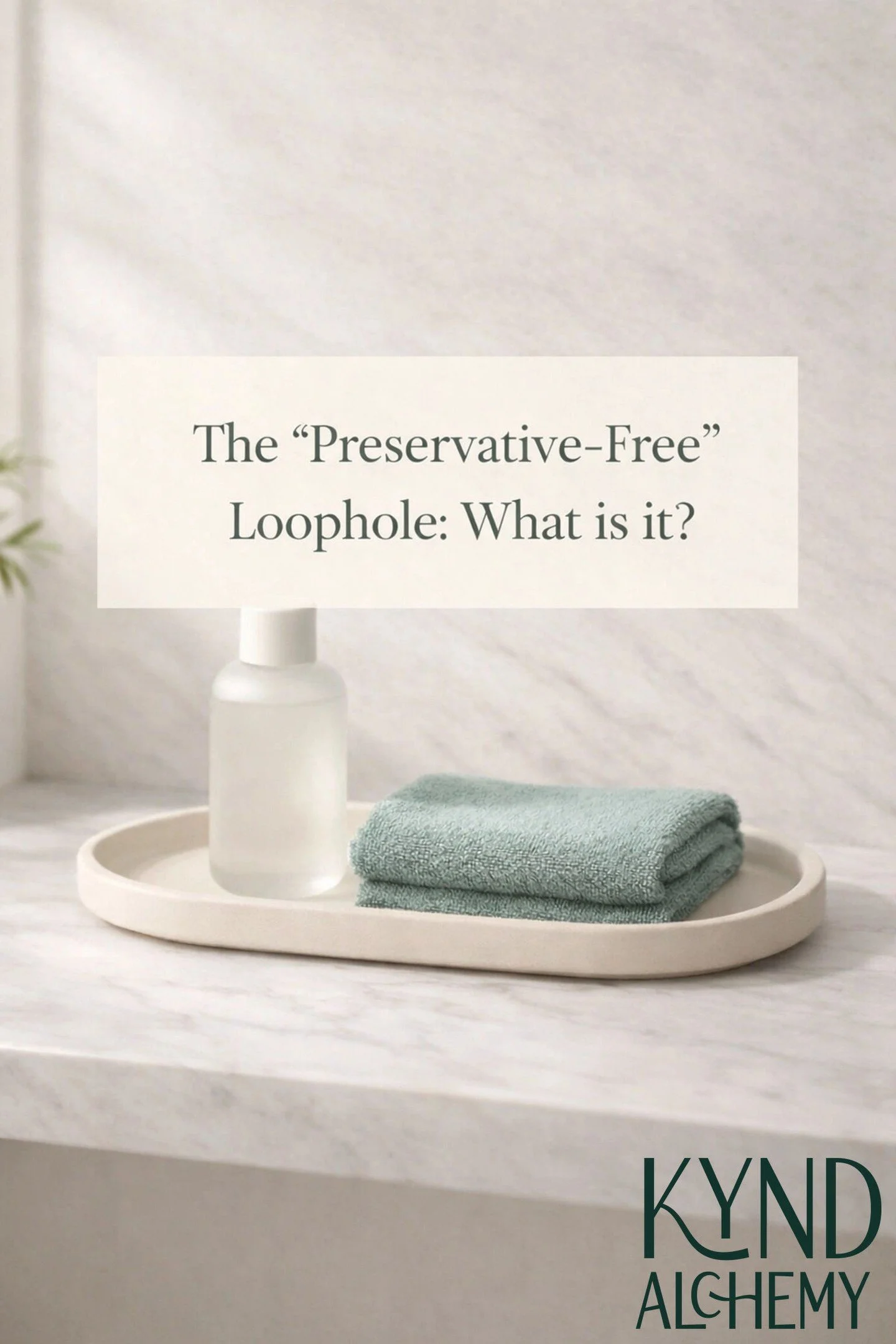 Ever feel like you need a chemistry degree just to wash your face? 🧼

The 'preservative-free' loophole is real. Some brands use ingredients that technically act as preservatives but don't have to be listed that way on the label. It can make choosing