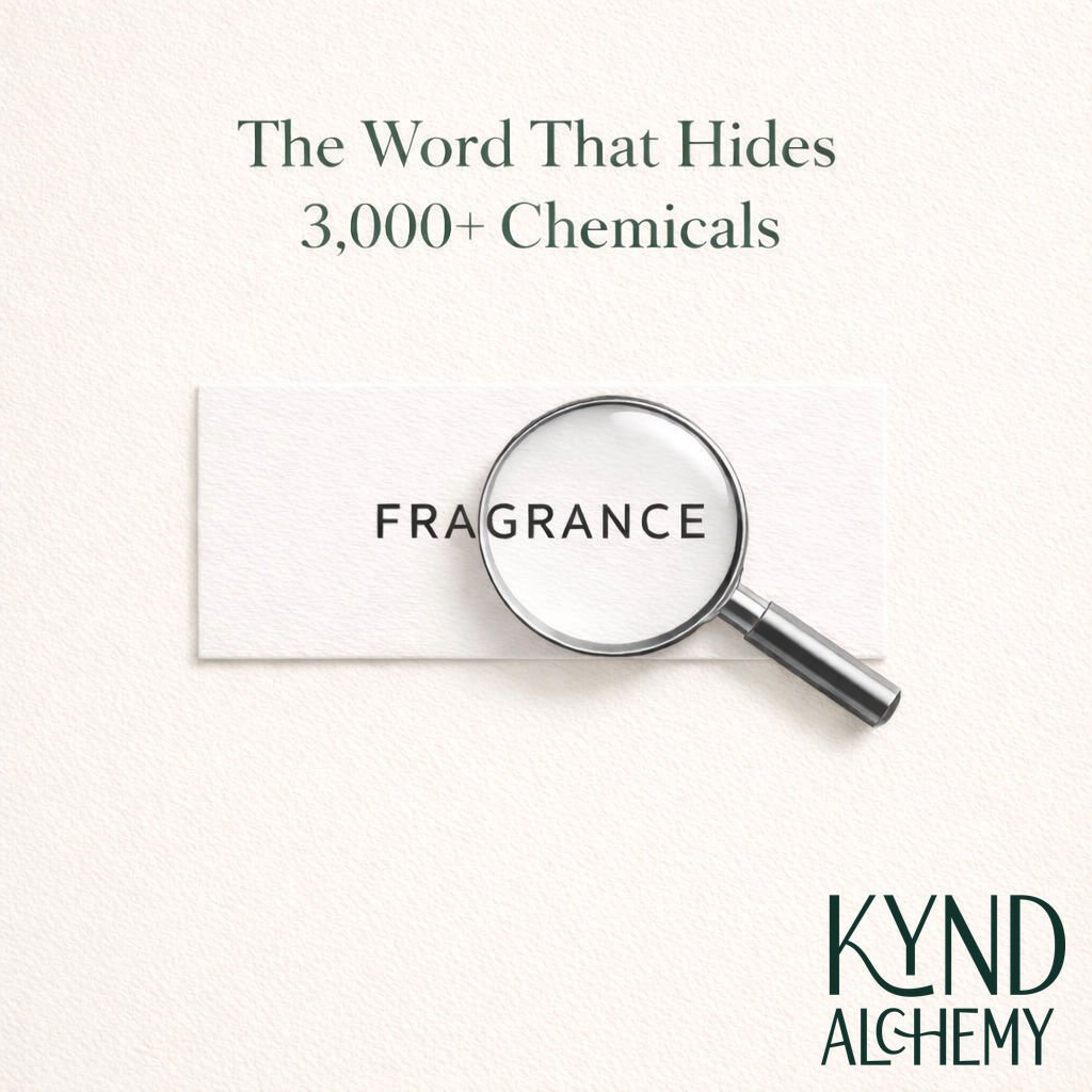 Ever wonder what's hiding in plain sight? 🔍

In the beauty world, the word &ldquo;Fragrance&rdquo; is a massive loophole. It&rsquo;s legally considered a &ldquo;trade secret,&rdquo; which means brands can hide a cocktail of over 3,000 unlisted chemi