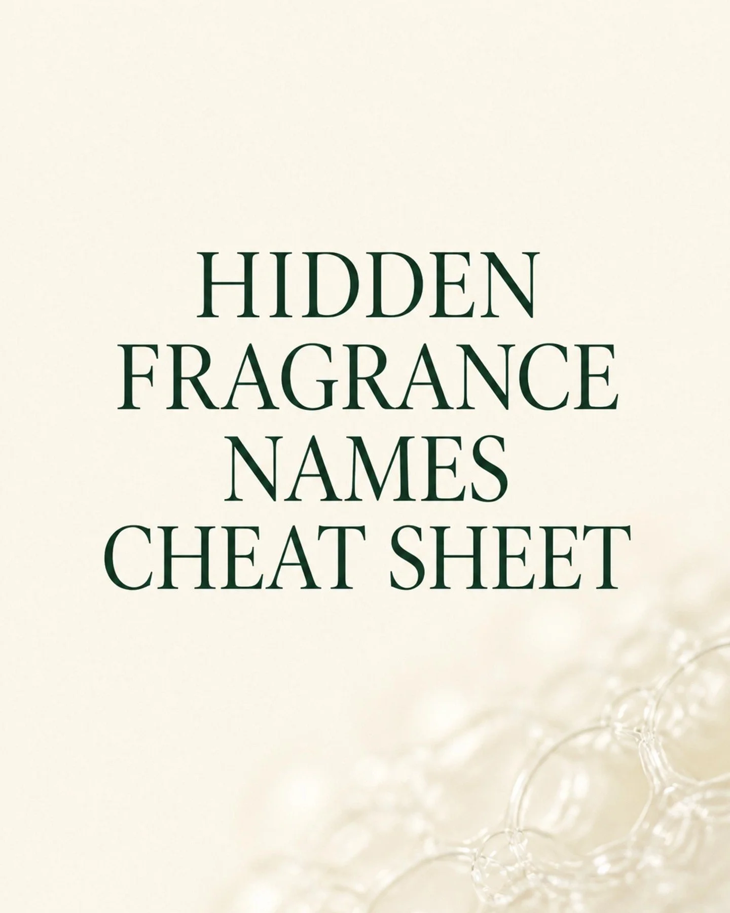 Ever wonder why a product labeled &ldquo;natural&rdquo; still triggers a reaction? 

It often comes down to the &ldquo;Trade Secret&rdquo; loophole. Because fragrance formulas are protected, dozens of individual components can be tucked away under a 